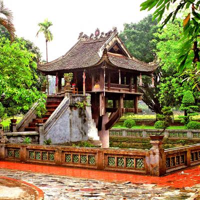 Hanoi Vietnam: One Pillar Pagoda